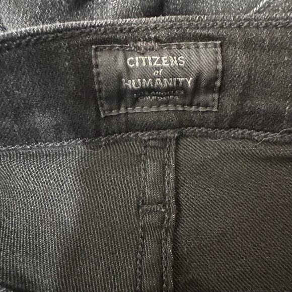 Citizens of Humanity Rocket High RIse Skinny Ankle Studded Jeans Size 25 - Picture 13 of 16